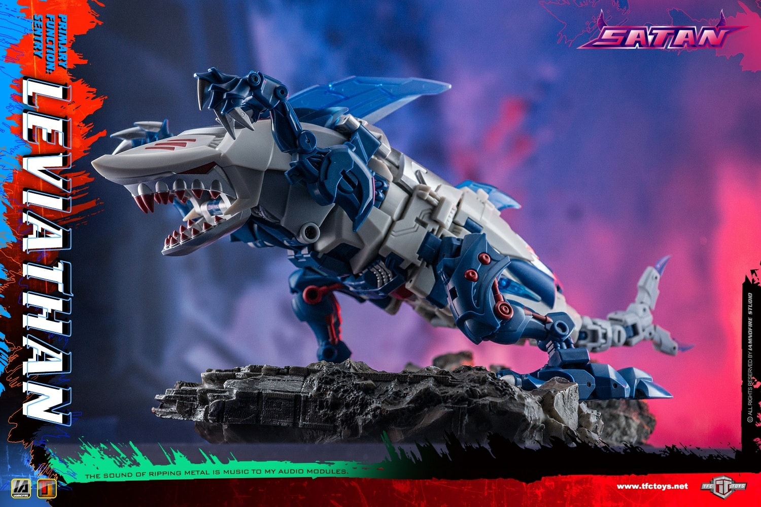 TF アフターパーツ TFC コンバイナー Satan S-03 Transformer TFC Toys Satan S-03 Leviathan Rippersnapper
